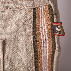 1990s Deadstock Split Skateboarding Tan Baggy Pants